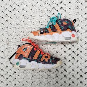 Nike Air Uptempo Multi Color Athletic Basketball Sneakers Shoes